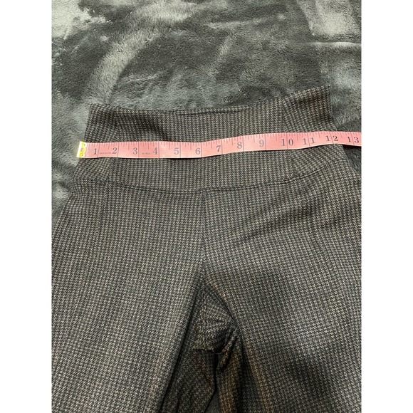 Athleta Delancey Houndstooth Tights Leggings Pants Brown Black XXS - Picture 10 of 11